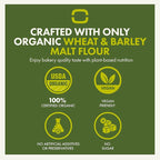 Let’s Bake Bread Organic Focaccia Baking Mix - Soft, Flavorful Italian Bread at Home - USDA Organic, Non-GMO, No Additives, Easy Home Baking, Golden Crust, Fluffy Texture - 17.64 oz (1 Pack)