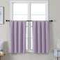 Simplebrand Ava Lilac Short 36 Inches Blackout Curtain 2 Panels Set, Half by Simplebrand