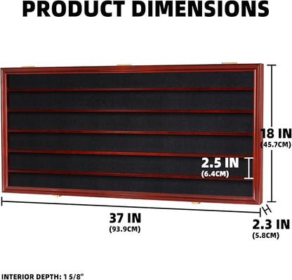DisplayGifts Block Toy Minifigures Miniatures Display Case Frame Wall Cabinet - Image 2