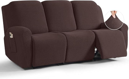 TAOCOCO Recliner Sofa Covers 8-Pieces Stretch Large Couch Covers by TAOCOCO