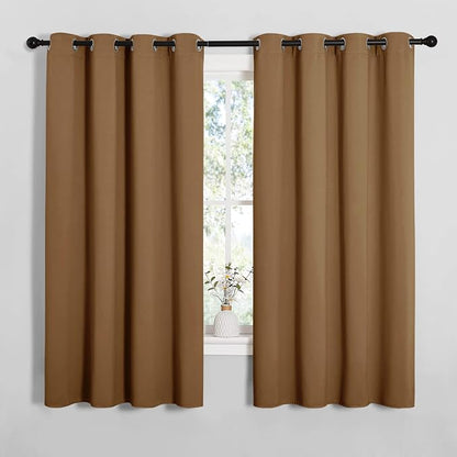 NICETOWN Sleek Blackout Curtains 68 inches Length by NICETOWN