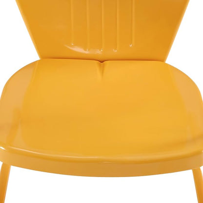 Crosley Furniture Griffith Outdoor Chair, Retro Metal Patio Chairs - Image 11
