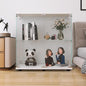 LFT HUIMEI2Y Glass Display Cabinet 2-Shelf by LFTHUIMEI2Y
