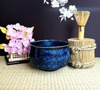 Japanese Traditional Handcrafted Mino Matcha Chawan Tea Bowl Cup Ceremony Tableware Pottery (Seikingama)