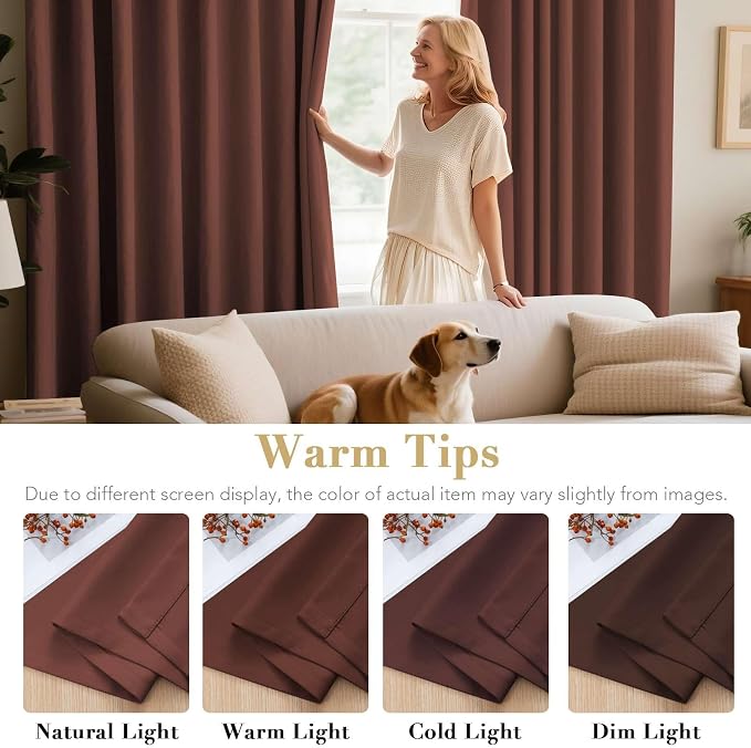 H.VERSAILTEX Blackout Curtains 84 inches Long - Image 5