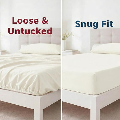 Stretchy Cot Fitted Sheet 25" x 75" - Image 3