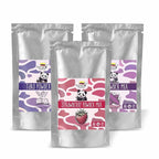 Panda Products Strawberry Powder – 17.64 oz | Premium Flavored Powder for Bubble Tea, Smoothies, Slushes, Milkshakes & Desserts