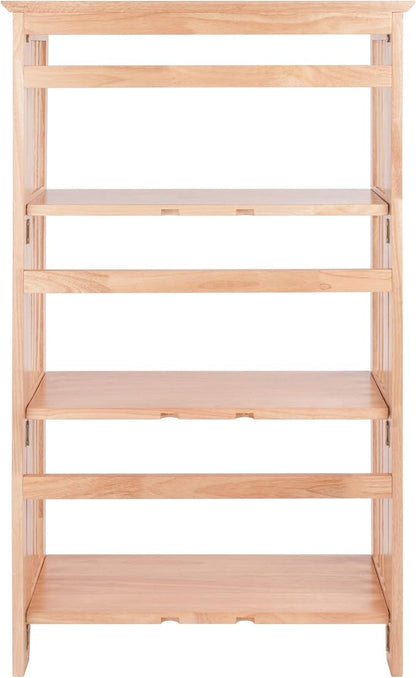 Winsome Mission Beech Wood 4-Tier Shelf - Image 6