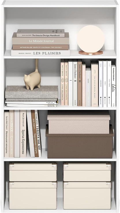 Furinno Jaya Book Shelf, 4-Tier Book Shelf, Bookcase - Image 6