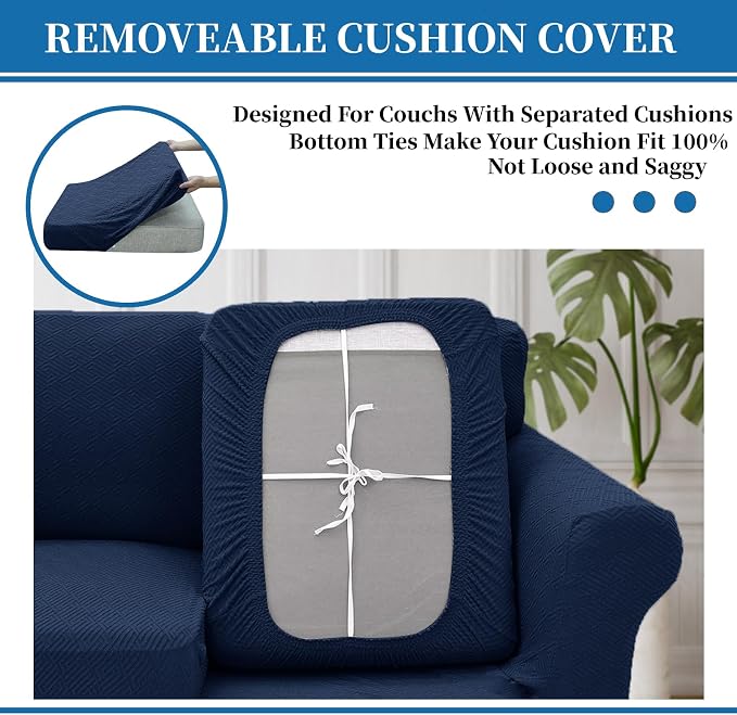 XINEAGE 2026 New 4 Pieces Extra Large Couch Covers - Image 6