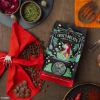 Bones Coffee Company The Nightmare Before Christmas Frog's Breath Flavored Coffee Beans, Medium Roast Ground Coffee Low Acid, Chocolate Mole Flavor (12 oz)