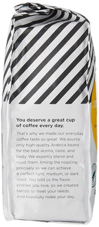 Amazon Fresh Just Bright Whole Bean Coffee, Light Roast, 12 Ounce (Pack of 3)
