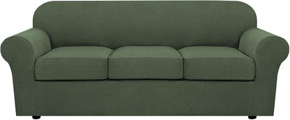H.VERSAILTEX 4 Piece Stretch Sofa Covers by HVERSAILTEX