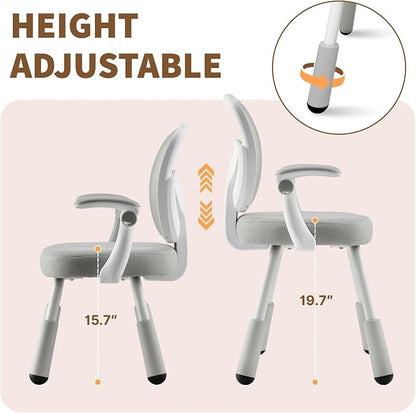 ERIYA Kids Desk Chair, Kids Study Chair, Height-Adjustable - Image 7