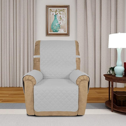 PureFit Reversible Recliner Chair Covers Couch Covers - Image 2