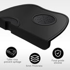 Apexstone Silicone Coffee Tamper Mat 8 Inch X 6 Inch, Espresso Silicone Mat, Espresso Tamper Mat, Coffee Tamp Mat
