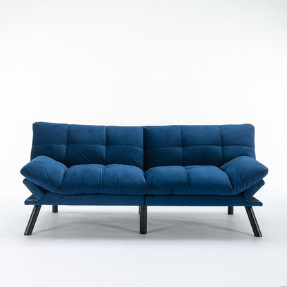 GDFStudio Hayezc Loveseat Sofa, Convertible Sofa Bed, 2-in-1 Folding Modern - Image 5