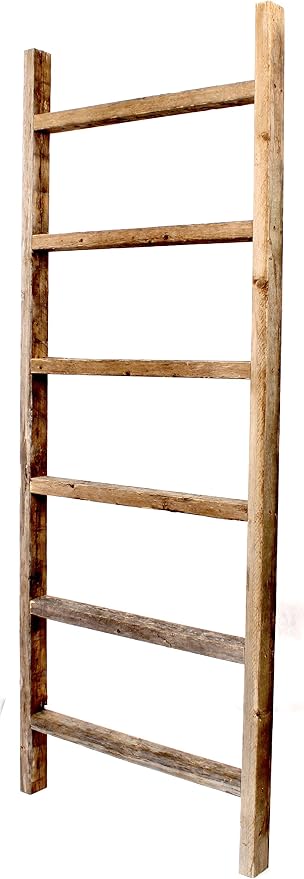BARNWOODUSA Rustic Blanket Ladder by BarnwoodUSA