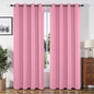 Joydeco Blackout Curtains 84 Inchs Long 42 Wide Black Out Curtains 2 Panels by JOYDECO