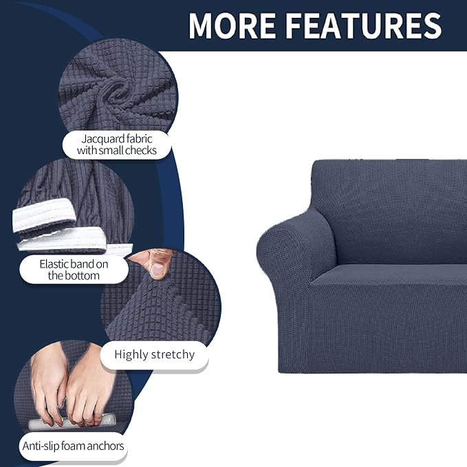 Cupuamon 2026 New Stretch Chair Sofa Slipcovers Couch Cover - Image 4