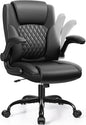 Leather Office Chair, PU Home Computer Desk Chairs by BrickAttic