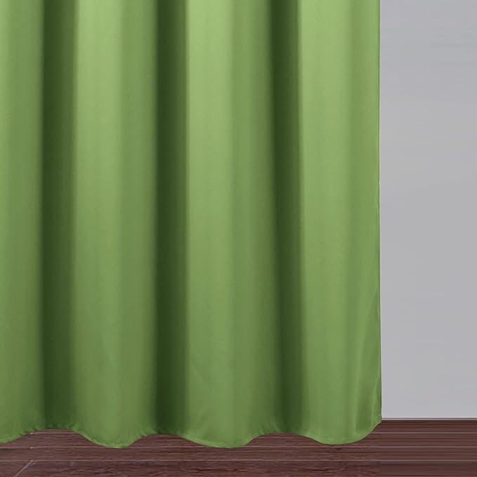 Light Green Thermal Blackout Curtains/52 x 108 Inch/Set of 2 Panels Room - Image 9