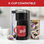 San Francisco Bay Compostable Coffee Pods - Variety Pack Flavored (40 Ct) K Cup Compatible including Keurig 2.0, Hazelnut, Cinnamon, Caramel, Vanilla Flavored Coffee