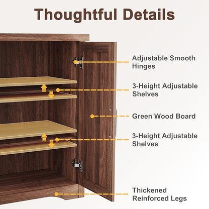 Memobarco Fluted Buffet Cabinet - Image 4