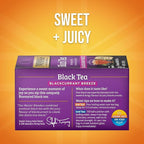 Twinings Blackcurrant Breeze Black Tea Individually Wrapped Bags, 20 Count (Pack of 1), Sweet, Tangy Taste, Caffeinated, Enjoy Hot or Iced, 20 Teabags