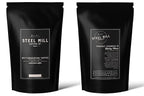 Steel Mill Coffee Co. Butterscotch Toffee Flavored Coffee - Ground Coffee, Regular, Medium Roast, Regular, Vegan, Gluten-Free, Sugar-Free, 12 oz Bag