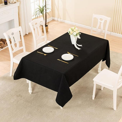 BALCONY & FALCON Rectangle Tablecloth 57" x 85" Washable Wrinkle Resistant and - Image 5