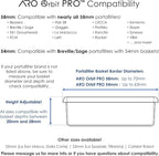 ARO Orbit PRO™ | Aluminum Spirographic WDT Tool | Mechanical Geared Spinning Distribution Tool for Home Baristas and Professional Cafés | Compatible with Breville 54mm Portafilters
