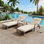 GarveeLife Outdoor Wicker Chaise Lounge Chair by GarveeLife
