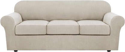 H.VERSAILTEX 4 Piece Stretch Sofa Covers by HVERSAILTEX