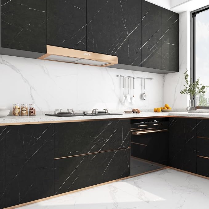 FunStick Black Marble Contact Paper - Image 4