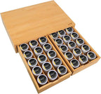 HTB K Cup Holder Compatible with K Cups,Coffee Pod Holder Holds Up 30 Cups,K Cup Organizer Storage Drawer