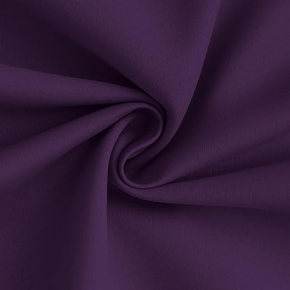 Yakamok Purple 100% Blackout Curtains 63 Inches Long - Image 3