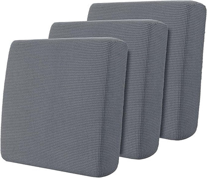 Hokway Stretch Couch Cushion Covers, 3 Piece Individual Sofa Cushion by Hokway