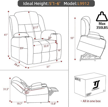 Power Lift Chair Recliners for Elderly - Image 3