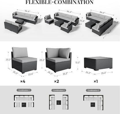 WWR Patio Furniture Set 7 Piece - Image 5