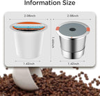 Reusable k Cup Coffee pod Filters,Universal stainless steel Refillable k Cups Filter Use for Keurig 2.0 and 1.0 Coffee Makers-machine(1pack)…