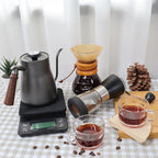 SOTECH Portable Pour Over Coffee Maker Dripper Set Espresso Americano Latte For Travel Camping Office Home Car Hiking(2 Cup Coffe Gift Set)