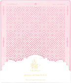 Cake Decorating Stencil for Tall Buttercream Cake, Royal Icing, Ganache, Paint, Airbrush (DAX)