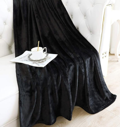 TASTHROW Large Flannel Fleece Throw Blanket, 50×70 Inch - Image 2