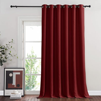 NICETOWN French Door Curtain for Window Extra Long & Wide, Grommet Thermal by NICETOWN
