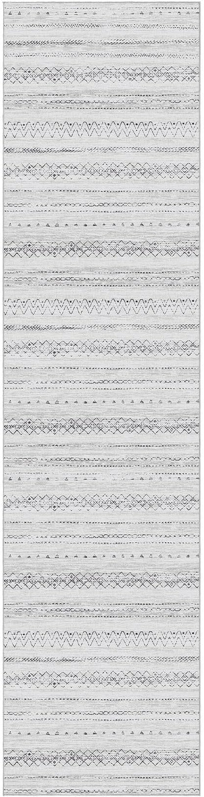 cotiled Hallway 2.6x8 Runner Rugs Washable Boho Moroccan Soft Rug | Solve - Image 8
