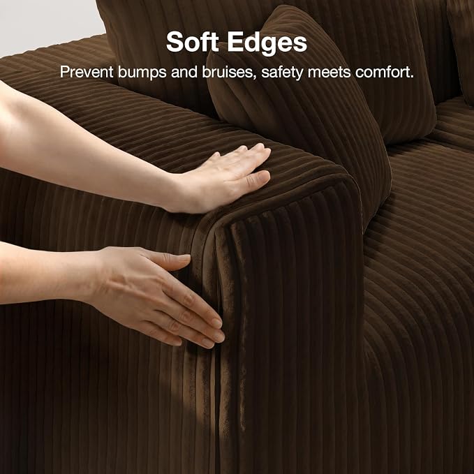 Novilla Modular Sectional Sofa, Modern Cloud Sectional Couch - Image 10