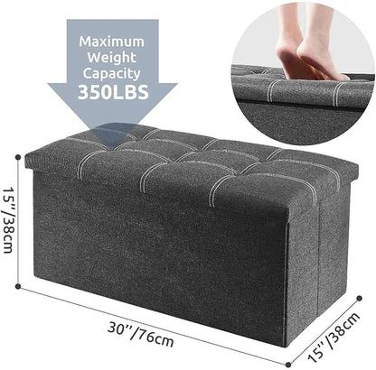 YOUDENOVA 30 inches Folding Ottoman, Ottoman - Image 3