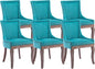 Modern Dining Chairs Set of 6, High Back Dining Chairs Side Chairs by MZDOO