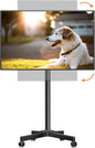 XINLEI Mobile TV Carts, Rotating Rolling TV Stand on Wheels by XINLEI